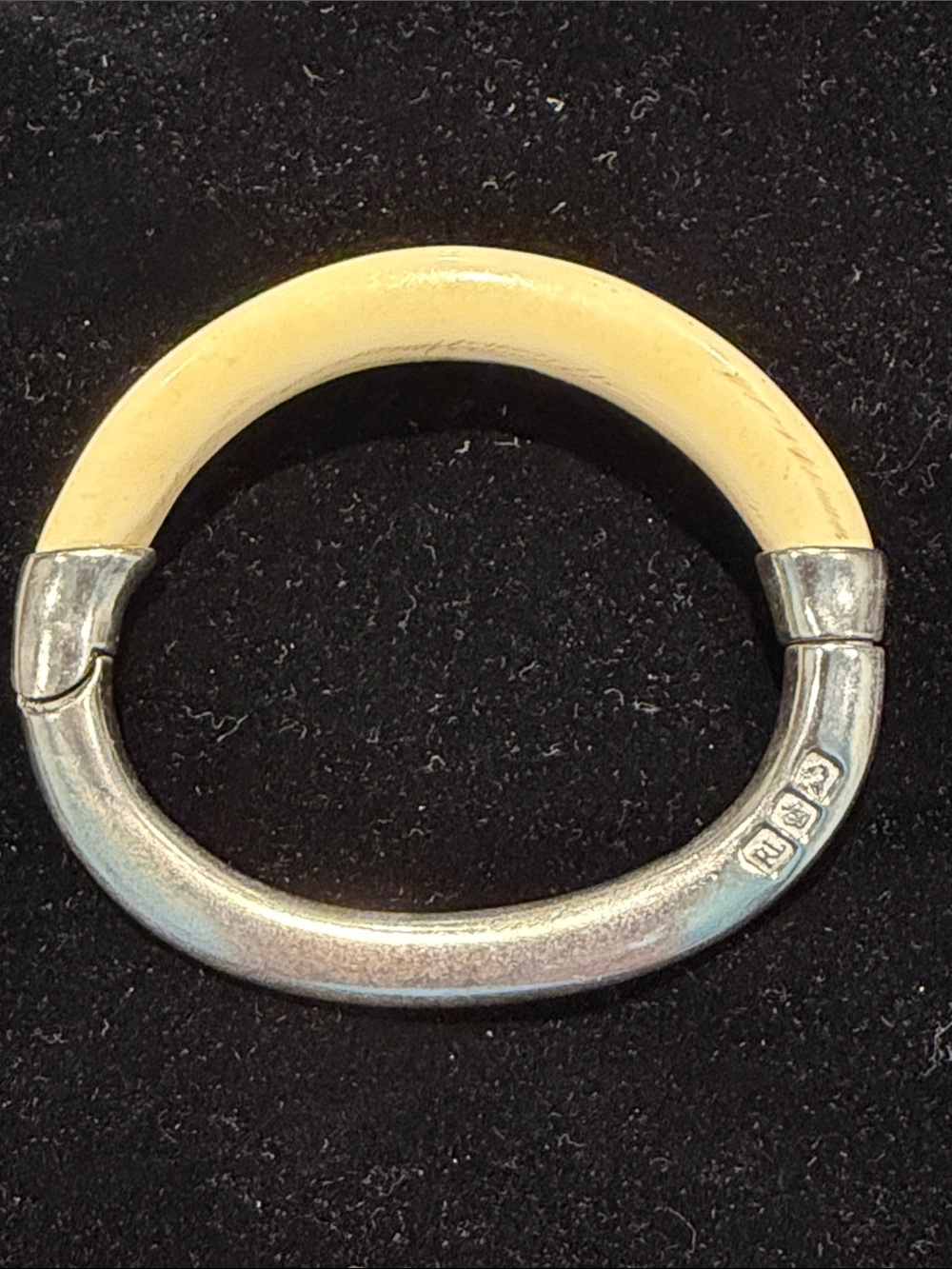 Mid century sterling silver British bracelet